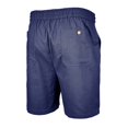 thumbnail image 3 of Men's Casual Summer Shorts Lightweight Breathable Classic Fit Elastic Waist Drawstring with Button Detail and Side Pockets for Lounge Beach Vacation Golf Everyday Wear, 3 of 8