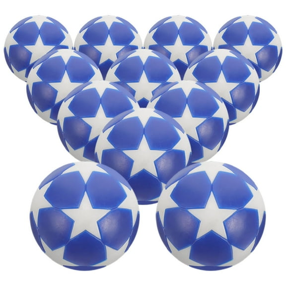 12pcs Foosball Set Multi-Color Plastic Foosballs for Family Fun and Game Performance