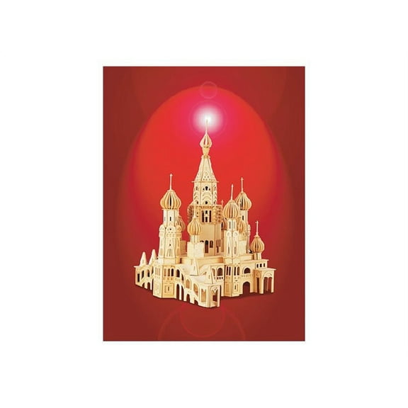 Puzzled - St. Petersburg Church - 3D Jigsaw Puzzle - 705 Pieces