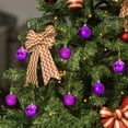 thumbnail image 3 of 24PC Christmas Ornaments Christmas Decorations Tree Mini Easter Decorations Easter Flowers Fresh Cut Christmas Decorations Set Christmas Mailbox Garland Rosary Beads for Car, 3 of 3