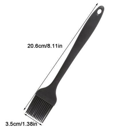 Barbeque Oil Brush Outdoor BBQ Grill Roast Portable Silicone Oil Brush ...