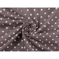 thumbnail image 6 of oneOone Rayon Dusty Brown Fabric Dots Sewing Craft Projects Fabric Prints By Yard 56 Inch Wide, 6 of 6