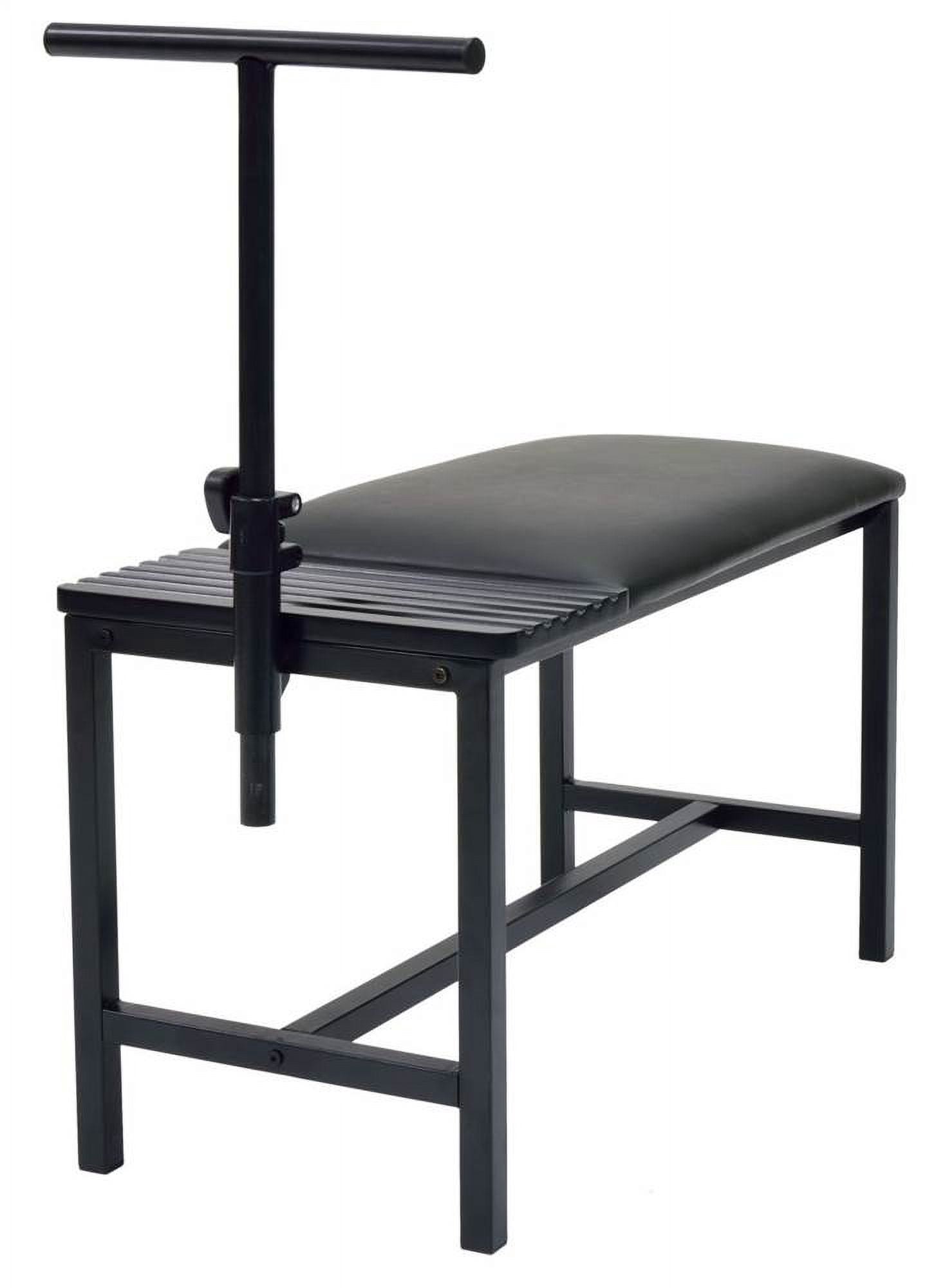 Studio Designs Metal Artist Bench with Padded Seat / Adjustable Easel / Art Horse in Black