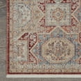 thumbnail image 5 of Nourison Enchanting Home Farmhouse & Country Blue/Brick 7'10" x 10'2" Area Rug, (8x10), 5 of 9