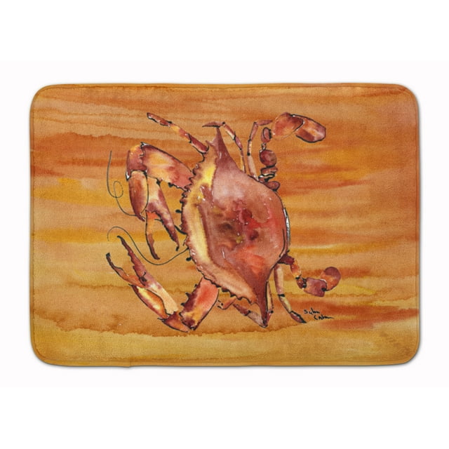 Carolines Treasures 8139-RUG Crab Machine Washable Memory Foam Mat