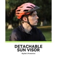 thumbnail image 5 of FUNWICT Lightweight Bike Helmet with Visor for Adults Men Women, Adjustable Fit, Breathable Road MTB Cycling Helmet for Ebike Scooter, 5 of 8