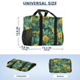 thumbnail image 3 of Large-capacity handheld storage bag Thickened picnic travel bag oversized clothing luggage organizing bag Yellow Chrysanthemum, 3 of 8
