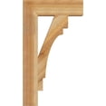 thumbnail image 3 of Ekena Millwork 4"W x 16"D x 28"H Merced Block Rough Sawn Bracket, Western Red Cedar, 3 of 4