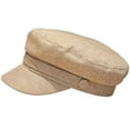 thumbnail image 1 of Casquettes de Marin en Coton et Lin, Casquettes Rétro Bretonnes, Béret de Capitaine en Coton et Lin, Casquette à Dessus Plat, Casquette de Gavroche, Chapeau de Pêcheur Unisexe, 1 of 7