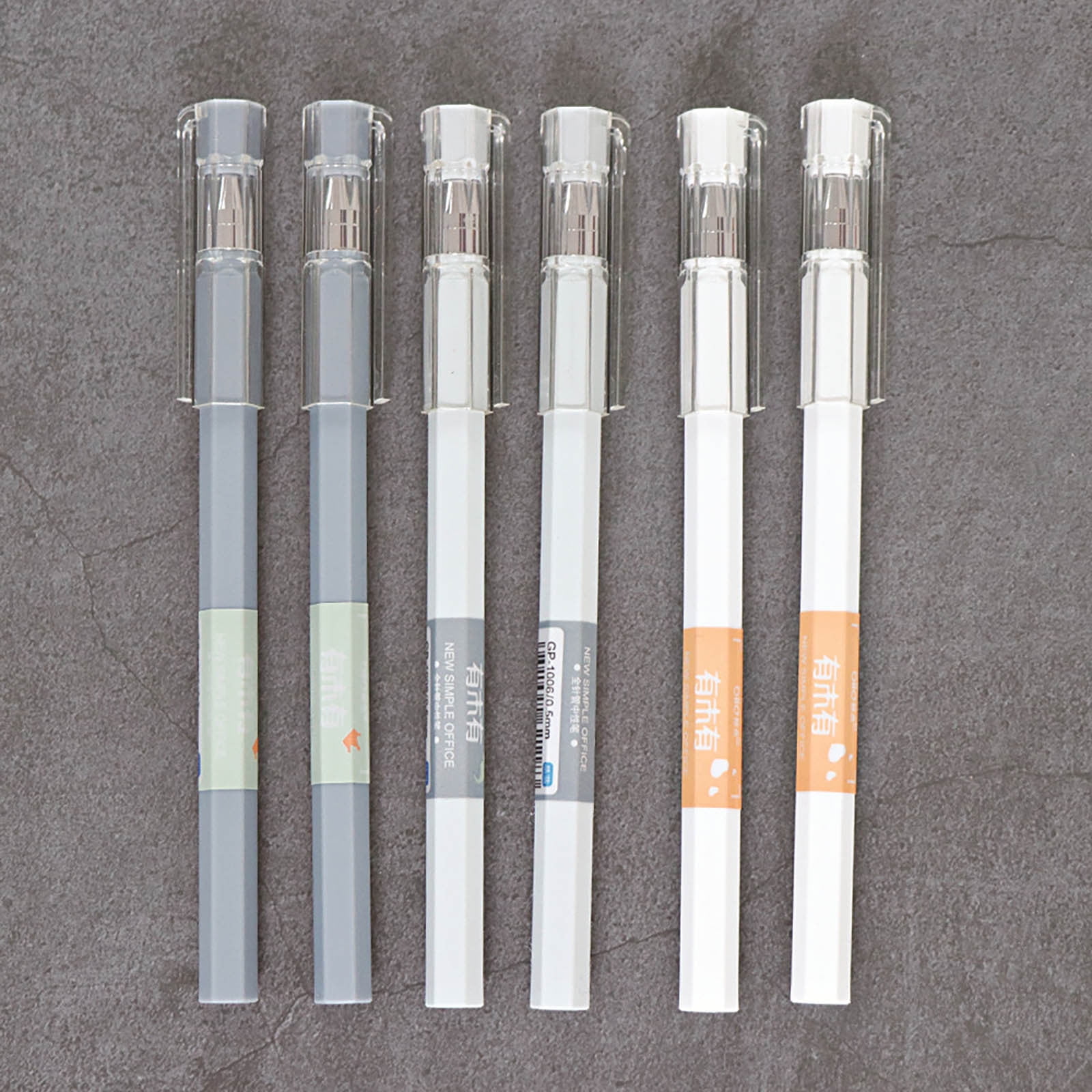 12 Super Fine Tip Ballpoint Pen Set 0.5Mm Fine Tip Gel Pens For Exams, Bible Journal, Notes, Sketch, Smooth (10Ml)