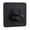 Black, variant on Plastic Self Adhesive Wall Coat Rack Key Holder Rack Towel Hooks Clothes