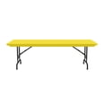 thumbnail image 2 of Correll Heavy Duty 30" x 60" Adjustable Height Blow Molded Folding Table - RA3060, 2 of 12