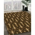 thumbnail image 3 of Ahgly Company Machine Washable Indoor Rectangle Transitional Light Brown Area Rugs, 2' x 5', 3 of 7