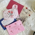 thumbnail image 6 of Paper Flower Bouquet Pop Up Greeting Cards Paper Roses 3D Cards with Envelope Seal Stickers for Wedding Anniversary Birthday Valentine's Day Gift for Women Wife Girlfriend, Red, 6 of 7