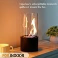 thumbnail image 7 of Portable Metal Tabletop Fire Pits  for Indoor Outdoor (Black), 7 of 7