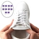 thumbnail image 3 of Sin cordones para adultos y , cordones elásticos para s para , patillas de repuesto, cordones universales con hebillas de cápsula de Púrpura Baoblaze Cordones elásticos sin lazo, 3 of 8