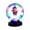A, variant on VVQ Plastic LED Moon Lantern Night Light, Christmas Gifts Indoor Moonlit Decorations, Portable Emergency Lighting for Home Market Decorations 10.6x8.6x13.2cm