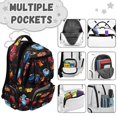 thumbnail image 6 of Aplkyhs Cool Car Backpack for Teens 12-18 17 Inch School Bag Durable Water Repellent Bookbag for High School, 6 of 7