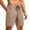 Khaki shorts for men summer, variant on hlysgo Men's Casual Shorts Elastic Waist Solid Color Chino Shorts 7" Summer Workout Golf Shorts with Pockets Fitted Vacation Beach Shorts Navy,L