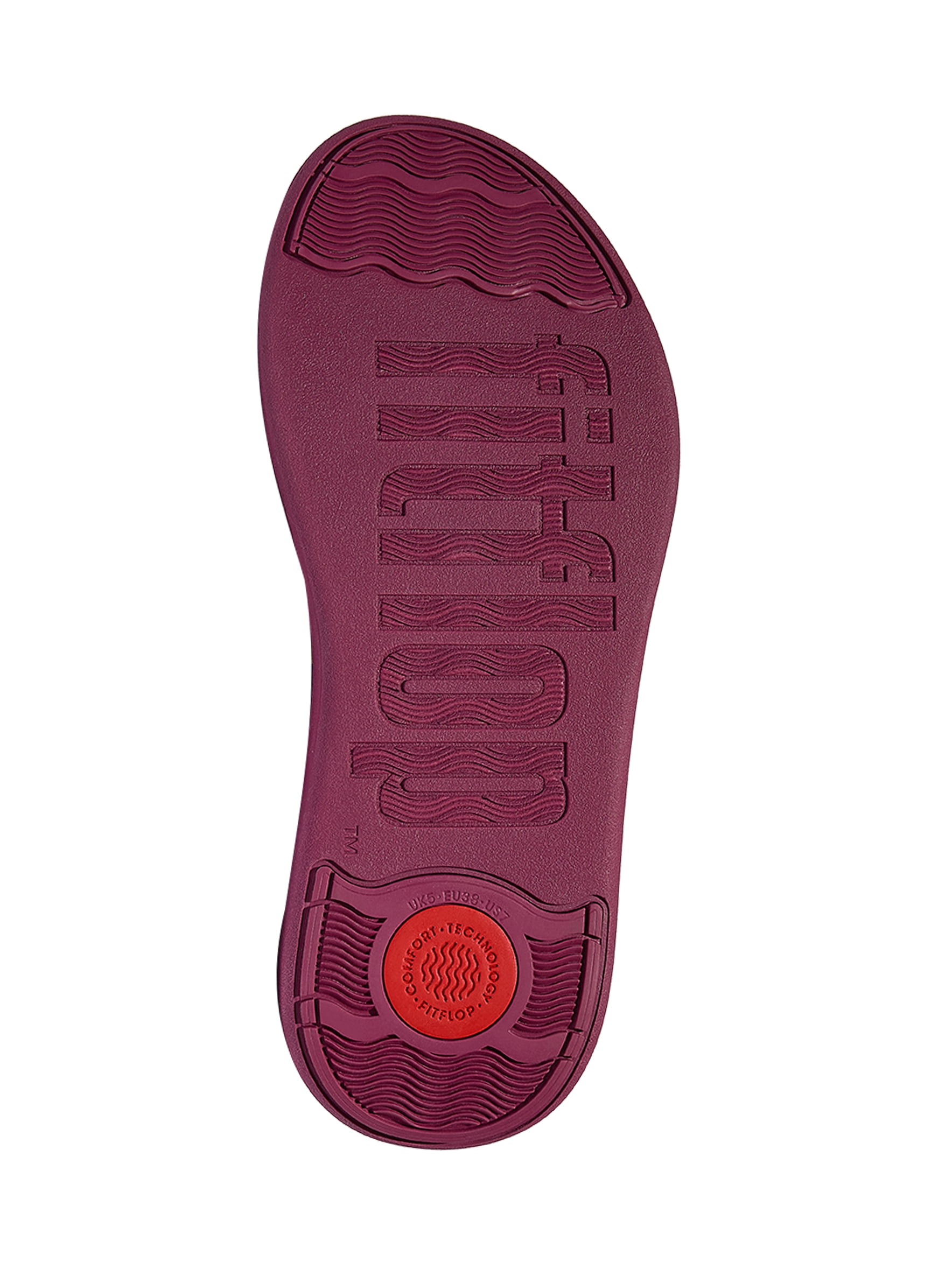 Fitflop Women's F-Mode Go Adjustable Flatform Toe-Post Sandals