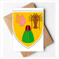 thumbnail image 1 of Turks and Caicos Islands National Emblem Greeting Cards You are Invited Invitations, 1 of 3