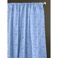 thumbnail image 2 of Cotton Curtain Floral Paisley Bandanna Print 58 Inch Wide Light Blue, 2 of 2