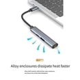 thumbnail image 4 of USB C Laptop Docking Station, 3-In-1 Type C Hub, with USB2.0,PD 87W, 4 of 5