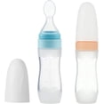 thumbnail image 1 of 2 cucharas dispensadoras de comida para bebés de silicona, alimentador de frutas para bebés de 4 oz Sincero Electrónica, 1 of 5