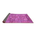thumbnail image 2 of Ahgly Company Indoor Rectangle Abstract Purple Modern Area Rugs, 7' x 9', 2 of 4