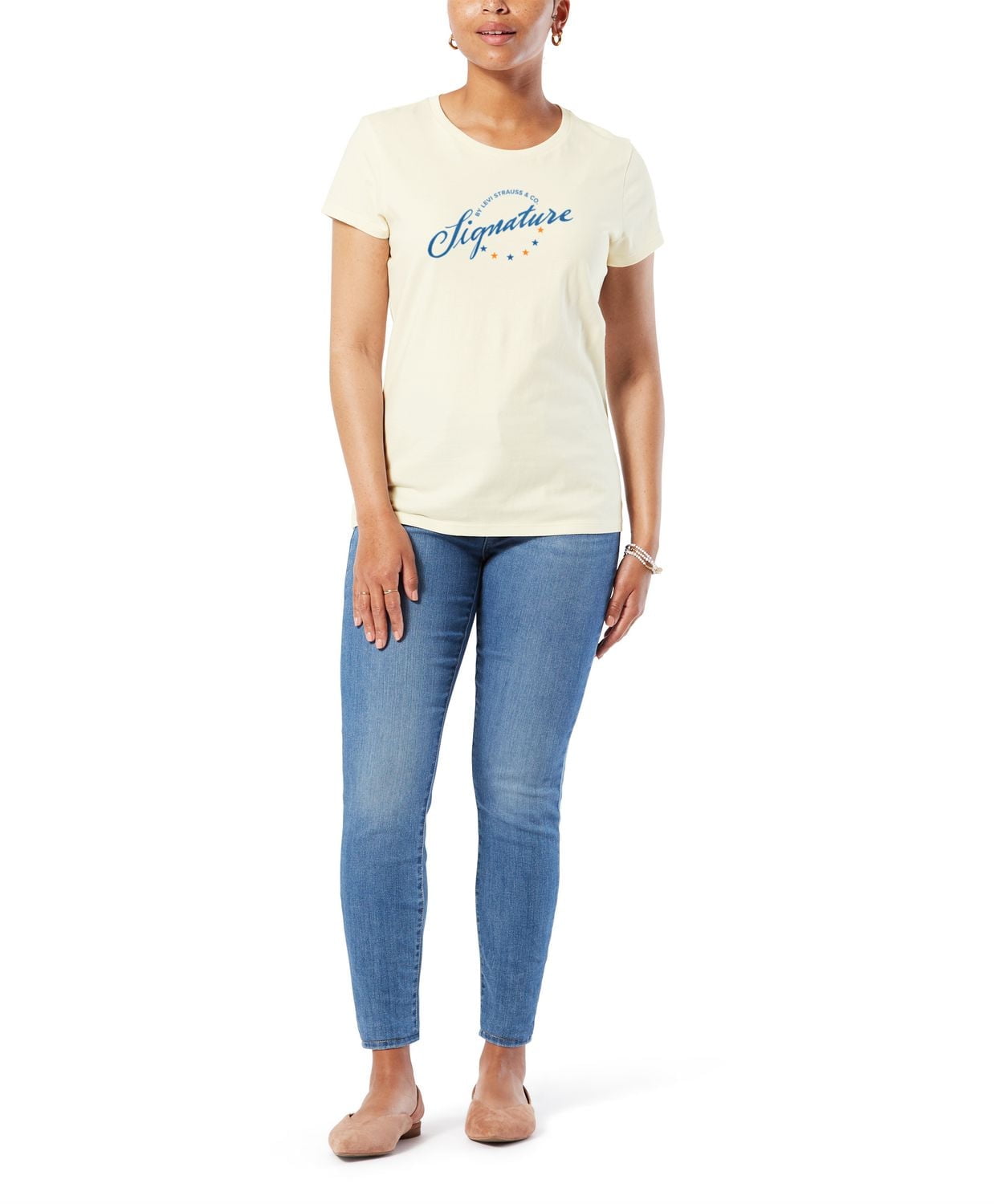 Levi Strauss Signature.MC T-Shirt pour femme