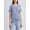 Light Blue, variant on Women's Modal Built in Bra Pajama Top Crew Neck Short Sleeves Relaxed Sleep Tee Lounge Top for Lounge XS