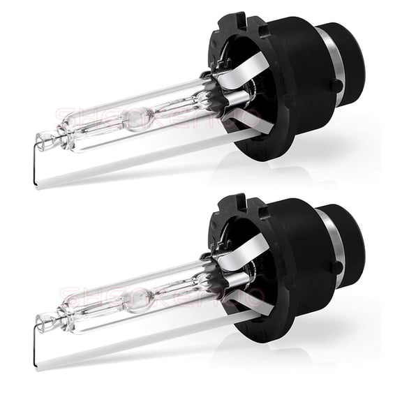 2x D2S 35W 6000K HID Xenon Replacement Low/High Beam Headlight Light Bulbs White