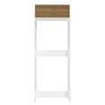 thumbnail image 4 of Porta refrigerador Madesa Glamy 1 puerta abatible - Blanco/Marrón Madesa G27080GL, 4 of 9