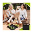 thumbnail image 5 of 2 Pcs Porte-Balles de Tennis, Sacs Porte-Balles pour Support de Bande de Balle de Tennis Sac en Filet Réglable pour Tennis, 5 of 5