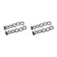thumbnail image 2 of Jumpingount Lote 2PCS Trenza Giro Belleza Cabello Herramienta Rollo Gancho Mo?o Maker Nuevo negro 2piezas, 2 of 4