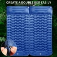 thumbnail image 2 of Camping Sleeping Pad, Ultralight Camping Mat with Pillow Built-in Foot Pump Inflatable Sleeping Pads Compact for Camping Backpacking Hiking Traveling Air Mattress, 2 of 7