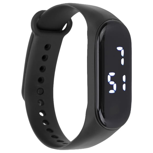 Mantería Deportes Deportivos Pantalla Táctil Digital LED Mejorado, Reloj Deportivo Movimiento Electrónico Con Correa Silicona Y Espejo Plástico Para Mujeres Estudiantes