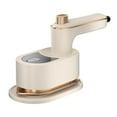 thumbnail image 1 of Máquina de planchado portátil, mini vaporizador de hierro de viaje, hierro de de viaje, vaporizador portátil para ropa Blanco, 1 of 9