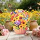 thumbnail image 2 of Tarjeta de felicitación Joyvine ramo de flores 3D emergente, 2 of 7