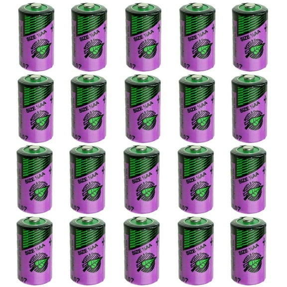 (20-Pack) 1200mAh TL-5902 1/2AA ER14250 PLC 3.6V Lithium Non-Rechargeable Battery for TL-5902/S TL-2150/S ER14250 SL-350