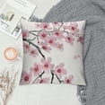 thumbnail image 2 of ONETECH East Throw Pillow Cushion Cover,Blooming Flowers Spring Themed Boho Art, Decorative Square Accent Pillow Case, 2 of 5