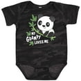 thumbnail image 3 of Inktastic My Grampy Loves Me- Cute Panda Boys or Girls Baby Bodysuit, 3 of 5