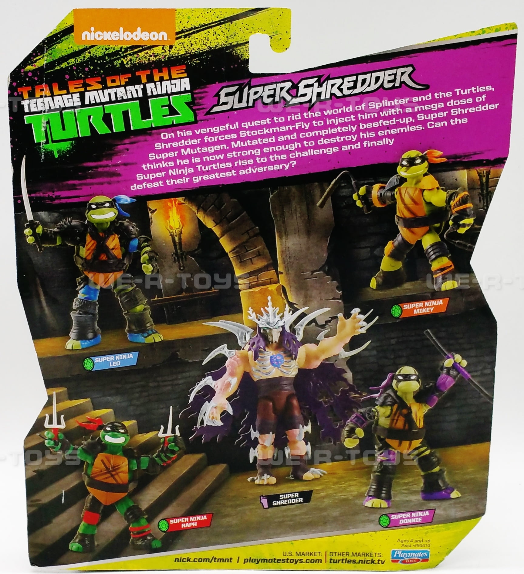 Tales of The Teenage Mutant Ninja Turtles Super Shredder Action Figure TMNT  RARE for sale online