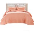thumbnail image 7 of Greenland Home Textured Fashion Finely Stitched Bedding Set, Monterrey Coral, 3-Piece Full/Queen, 7 of 7