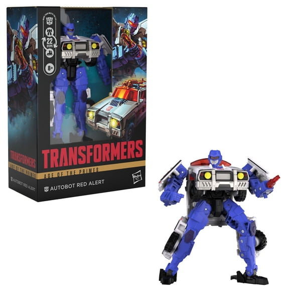 Figura de acción Hasbro Transformers La era de los Primes: Autobot Red Alert