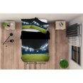 thumbnail image 2 of 3D Rome Football Field Spectator Seats Lamplight Quilt Cover Set Bedding Set, 2 of 3