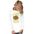 thumbnail image 3 of Stop World Melt You Grilled Cheese Plus Size Long Sleeve Graphic Tee Shirt Brisco Brands 3X, 3 of 5