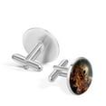 thumbnail image 3 of Eid Al Fitr Elegant Dress Shirt Cufflink Set Made of Stainless Steel Ideal for Formal Occasions, 3 of 6