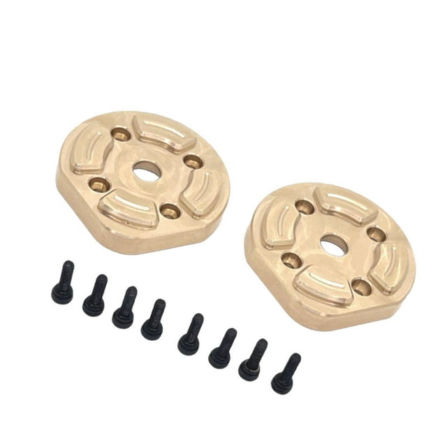 Contrapesos para coches RC, cubiertas de engranajes de eje delantero y trasero para camiones RC 1/12 2 piezas