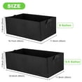 thumbnail image 4 of Elegant Choise 8 Gallon Fabric Raised Garden Reusable Square Large Grow Bag Fabric Pots Vegetable Planting Bag Pots Container with Handles for Plants Flowers Vegetables, 4 of 10